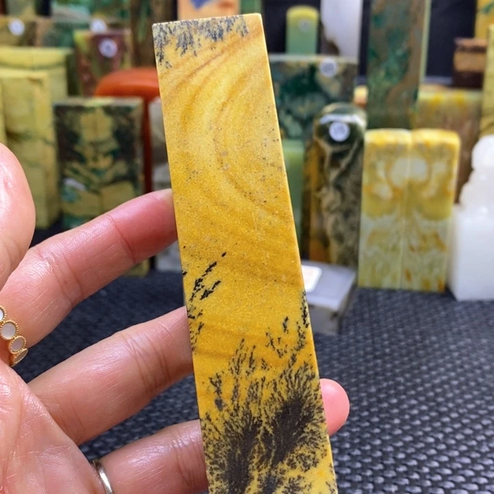 云南石冬**暖青田石印章石