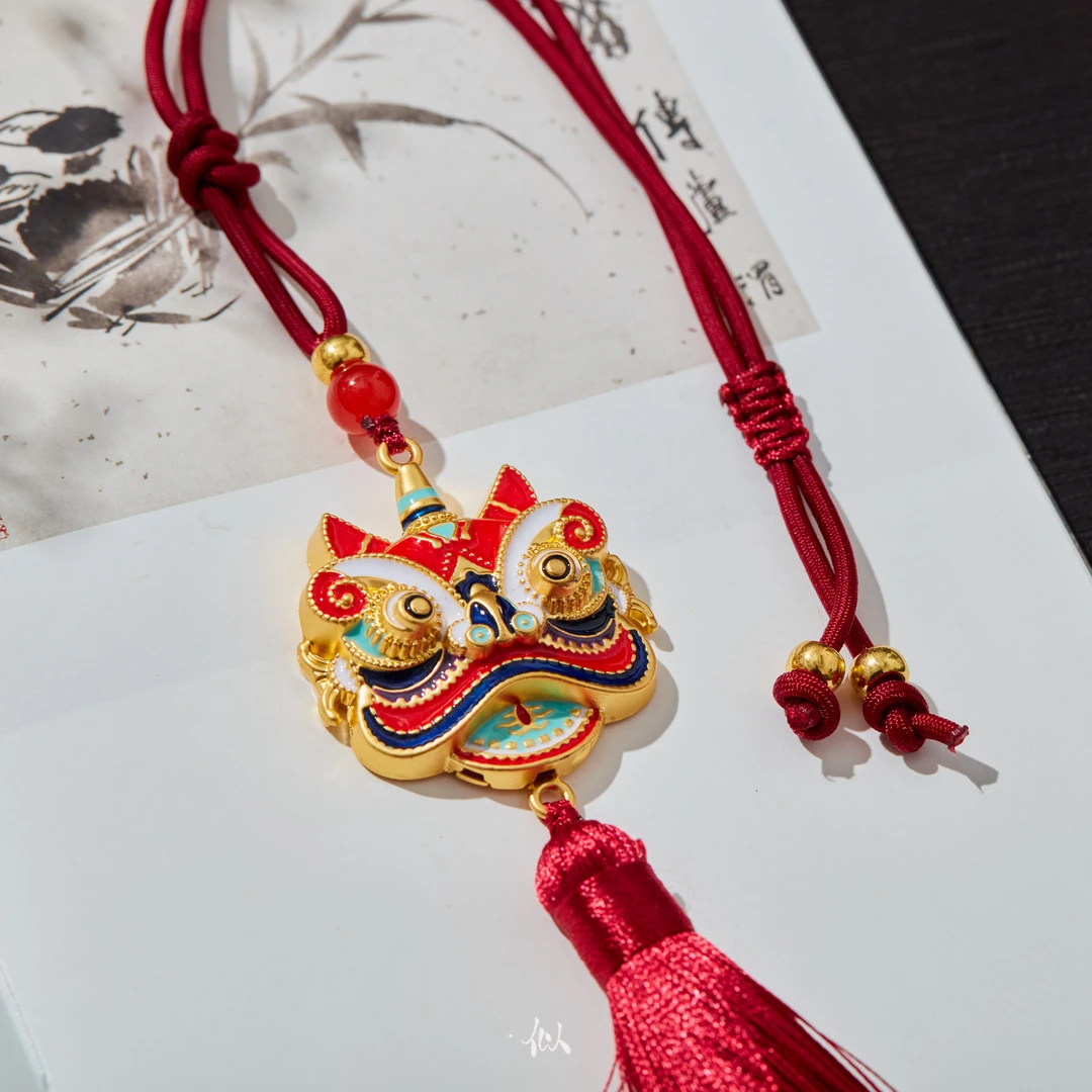 合金吊坠 【醒狮】·似梓珠宝· 车挂 SZCC810300