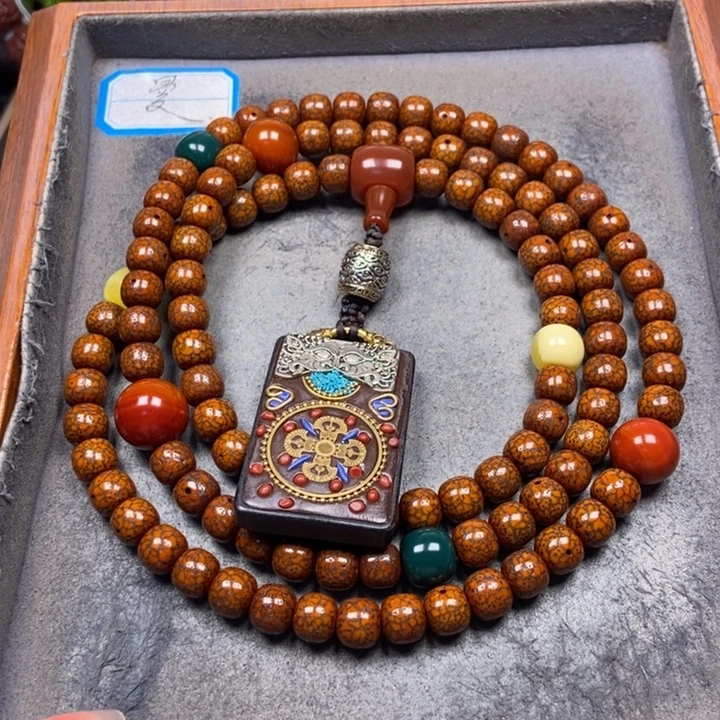 星月菩提吊坠菩提