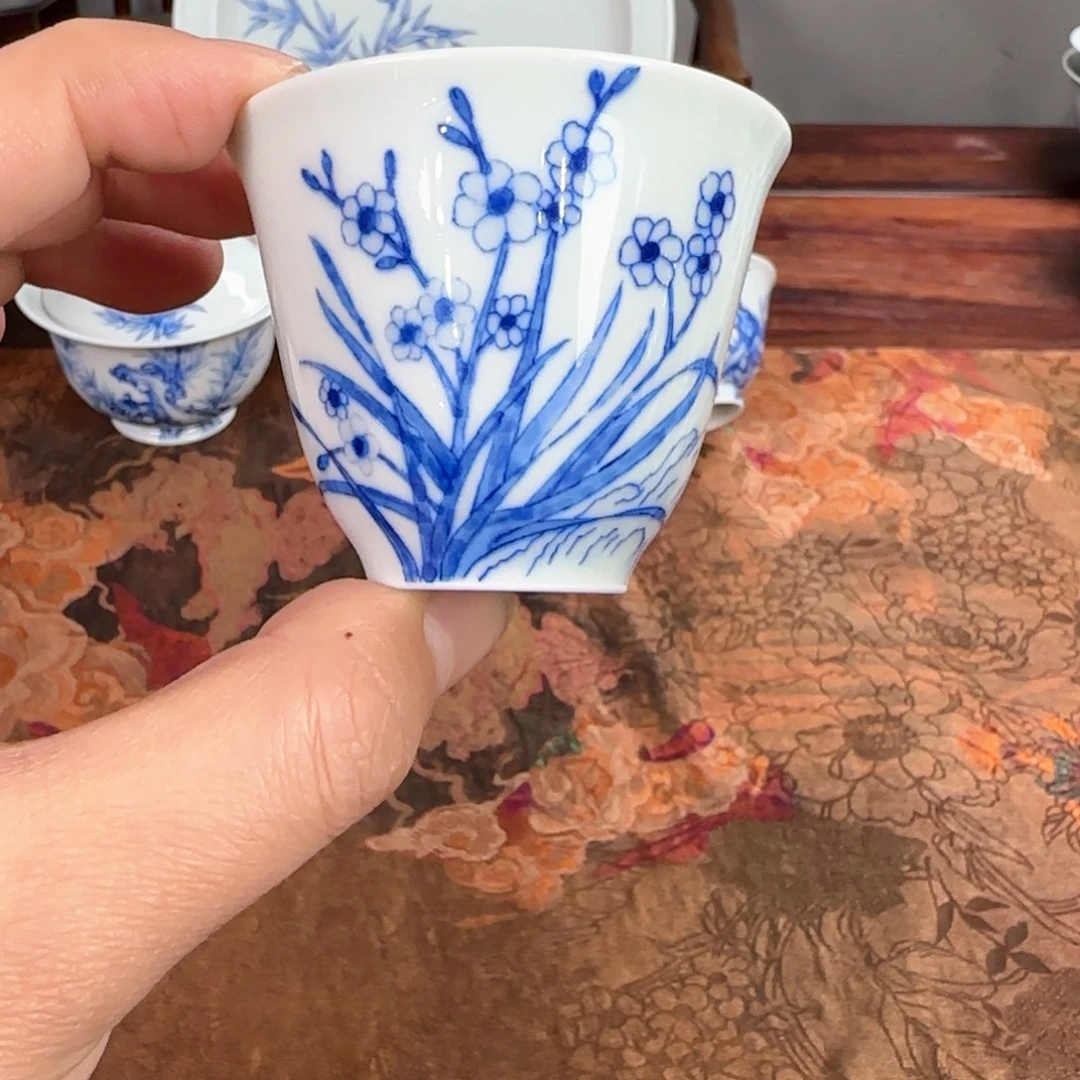 杯子景德镇手绘手绘