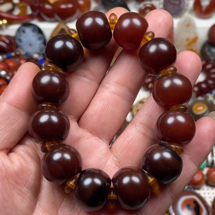 玛瑙/玉髓未镶嵌颈饰