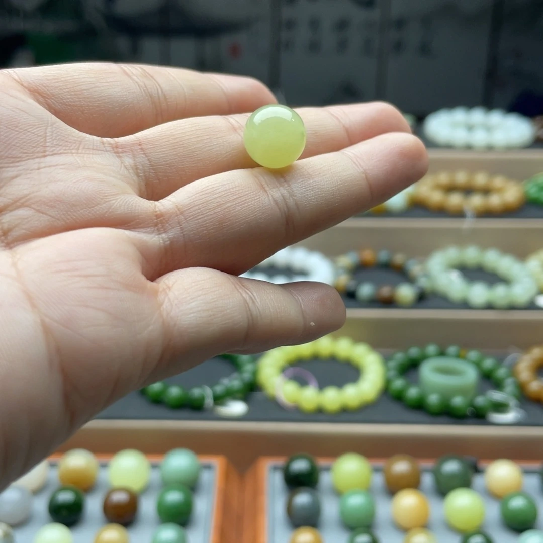 和田玉未镶嵌手链12