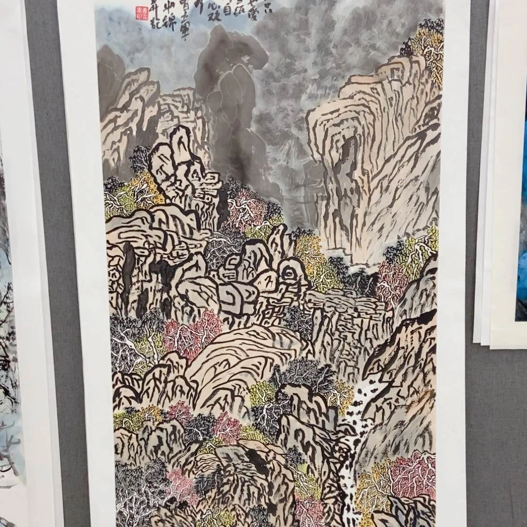 军***国画手写手绘作品187