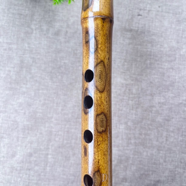 贾恩明珍藏品大漆斑竹笛直播间一物一拍