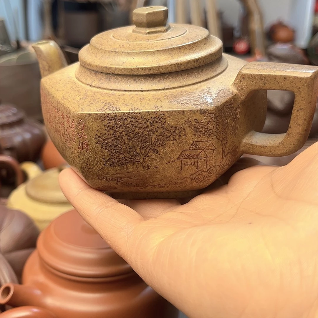 紫砂茶壶全手工制作