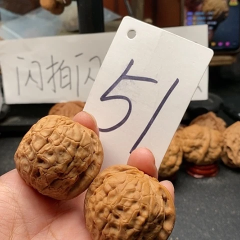 吊坠桃核观**舍41甲骨文核桃