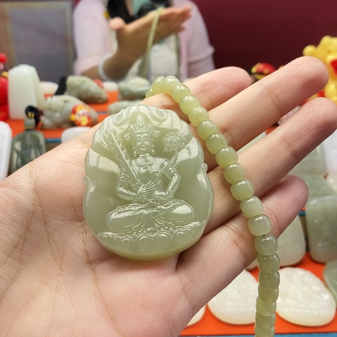 颈饰未镶嵌和田玉?**?
