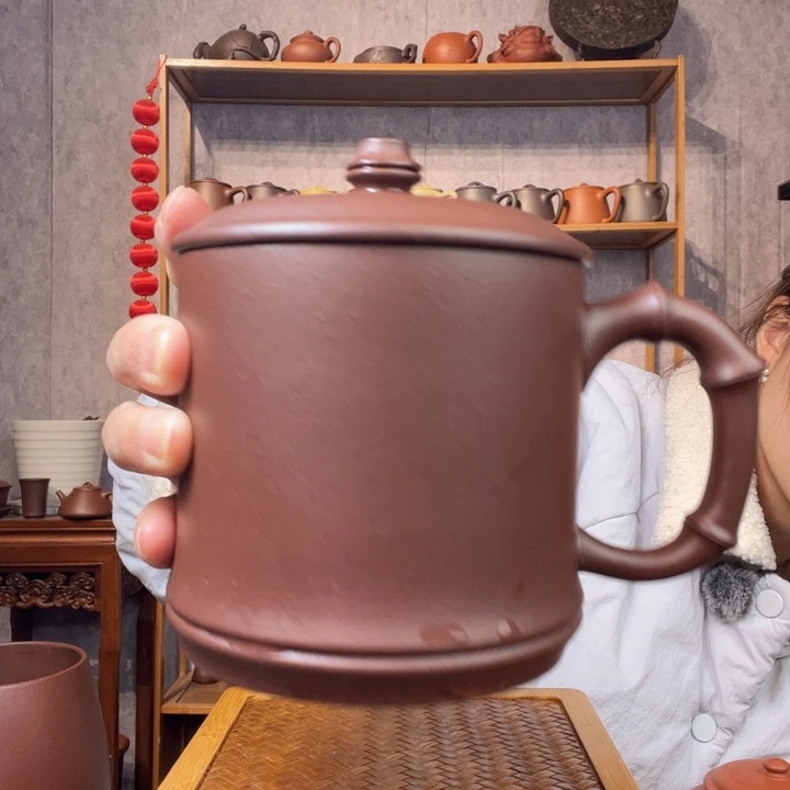 茶杯紫砂原矿紫砂杯