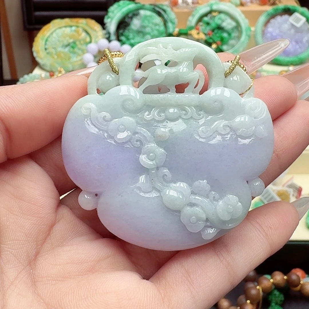 颈饰未镶嵌翡翠翡翠吊坠