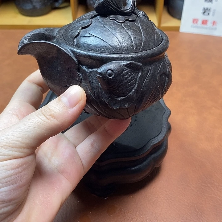 鱼戏莲宝瓶冰碛岩