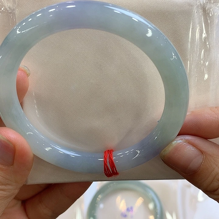 未镶嵌手镯翡翠56.5圆条