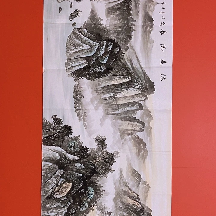 国画山水花鸟字画书画国画