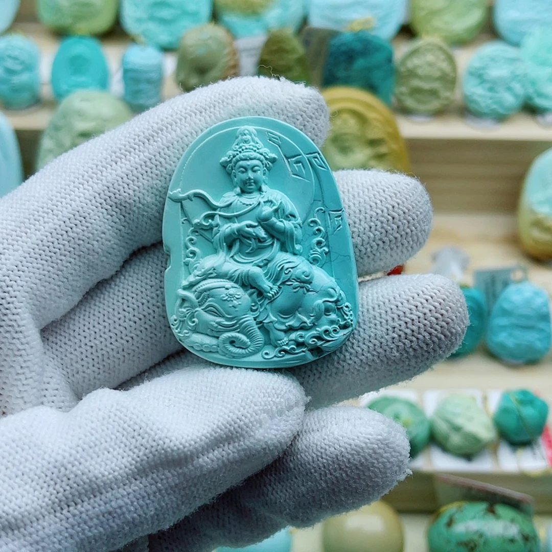 绿松石未镶嵌珠宝奇石