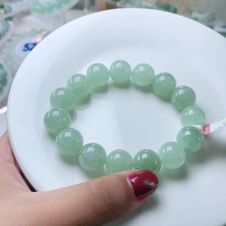 未镶嵌手链翡翠卡14左右
