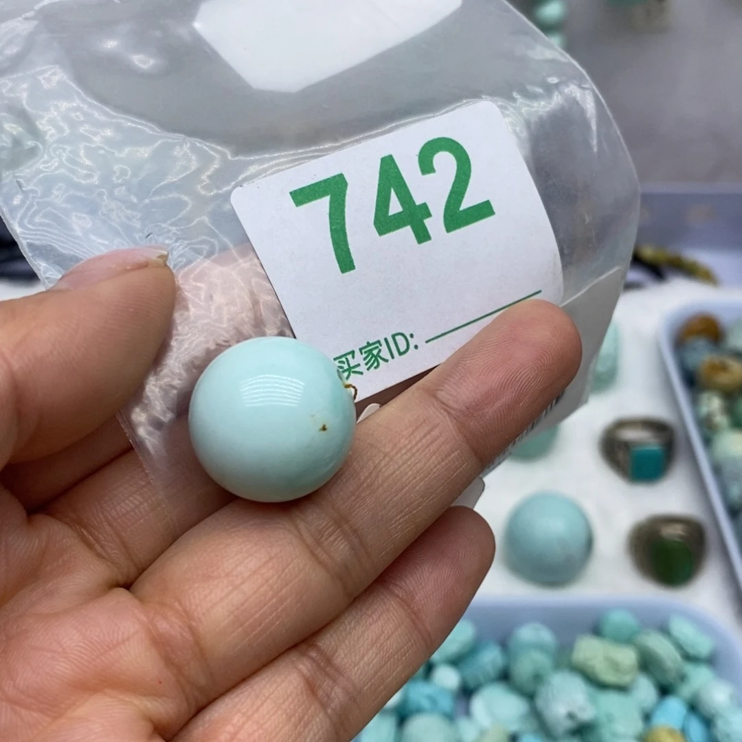 未镶嵌绿松石珠宝奇石幸****席