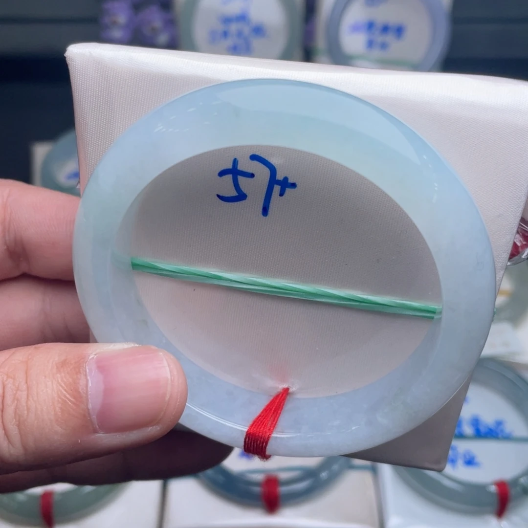 翡翠未镶嵌手镯翡翠手镯59