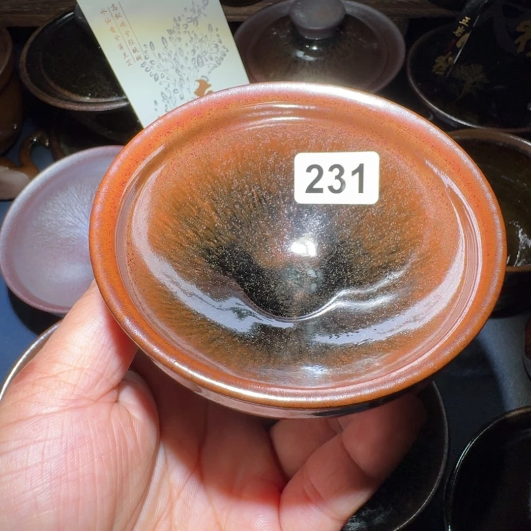 小雨茶盏，手工柴烧