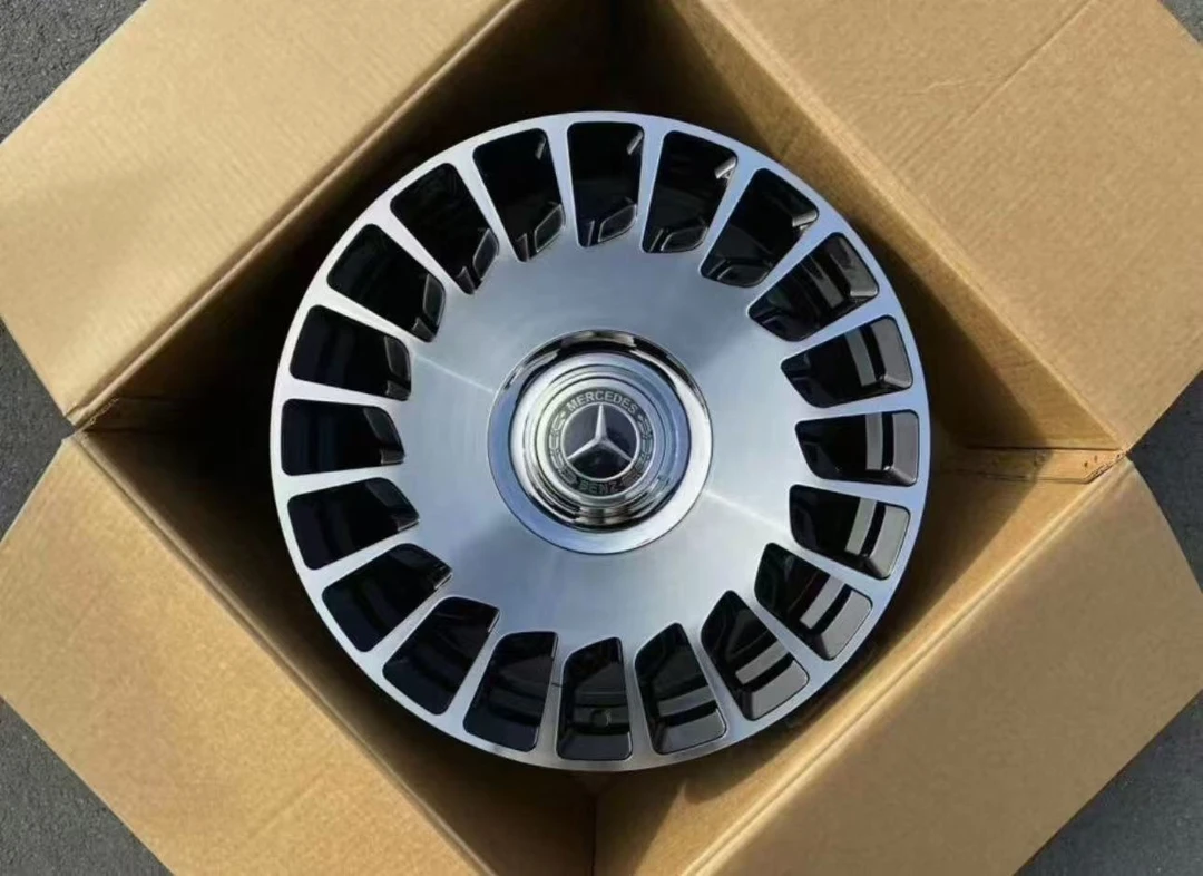 奔驰悬浮大饼锻造旋压 轮毂17寸-20寸适配：奔驰C E、S级，V260、威霆