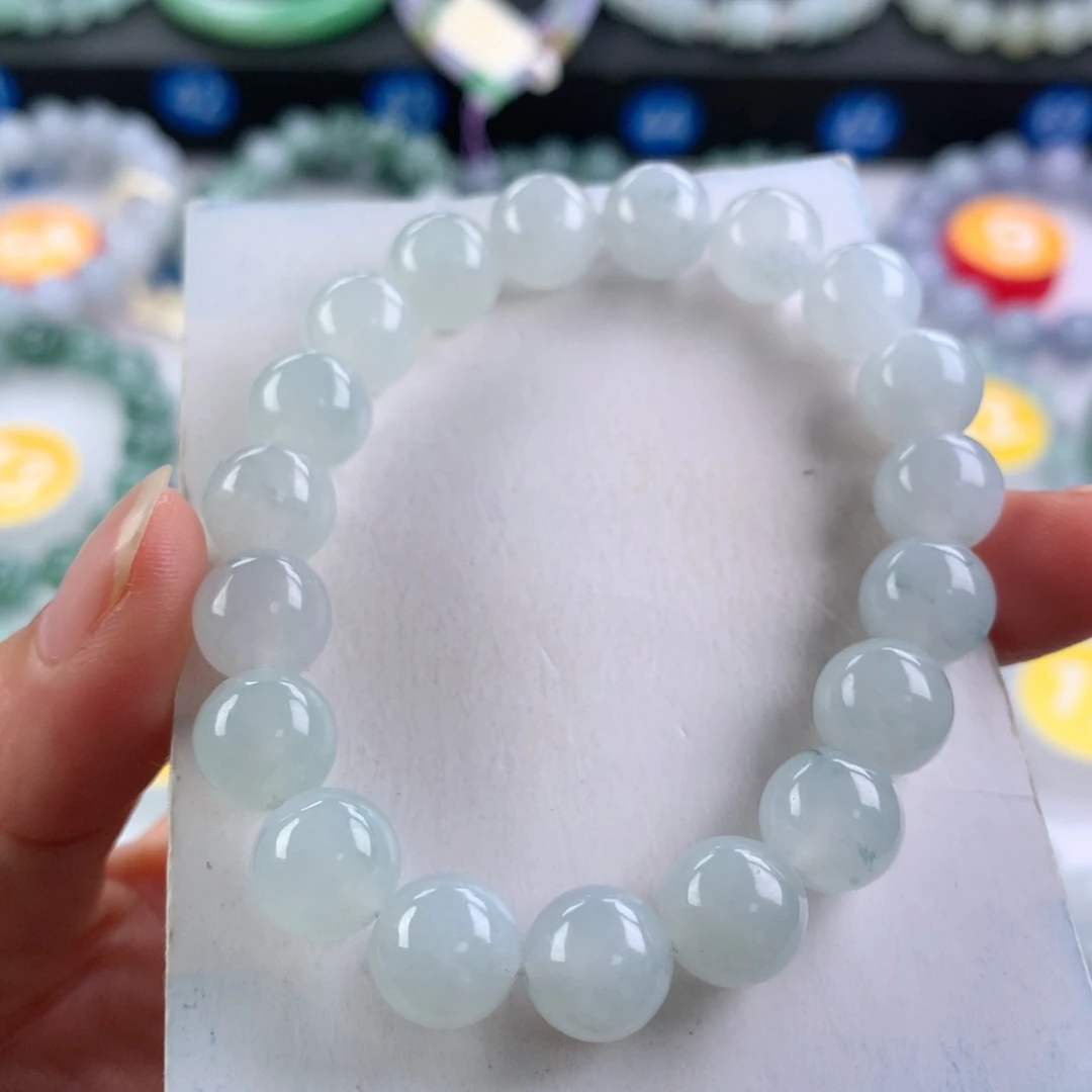 翡翠未镶嵌手链卡10