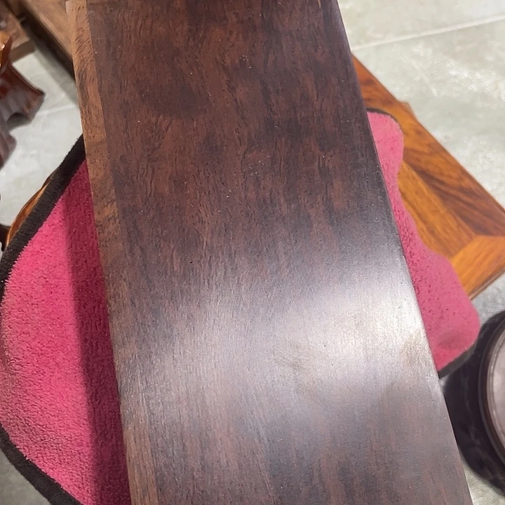 香榧木红木底座工艺品22公分