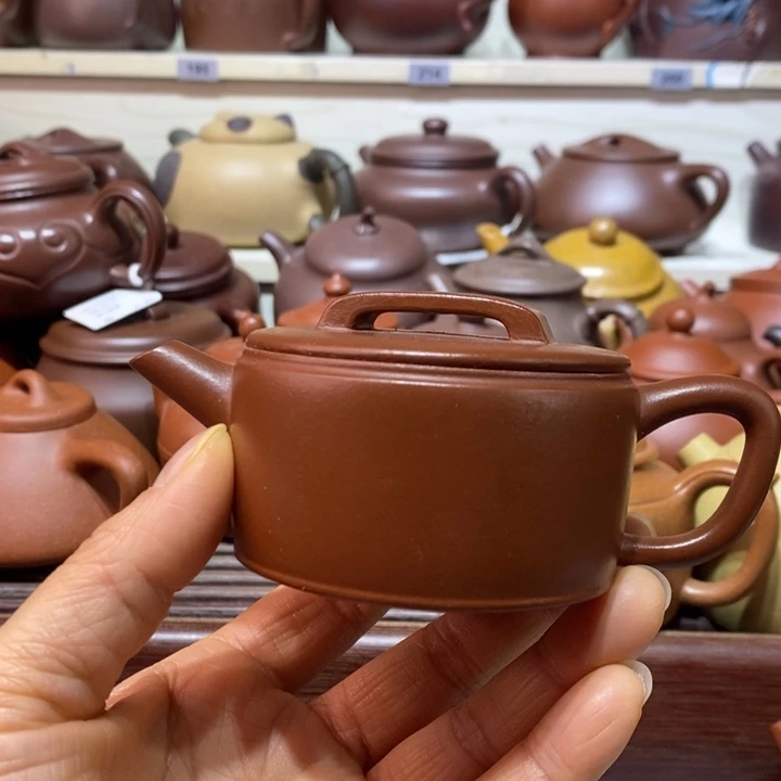 紫砂茶壶微瑕处理一把