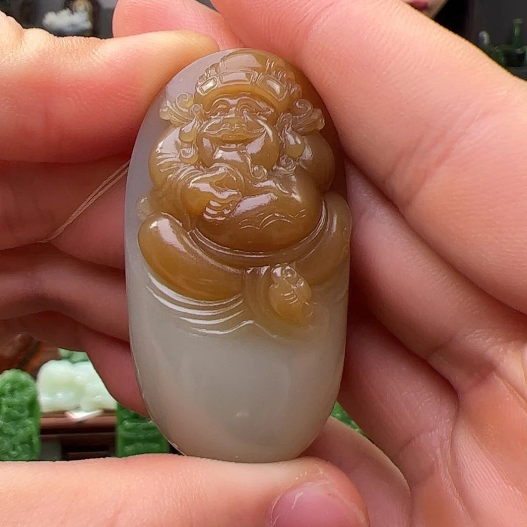 和田玉未镶嵌摆件