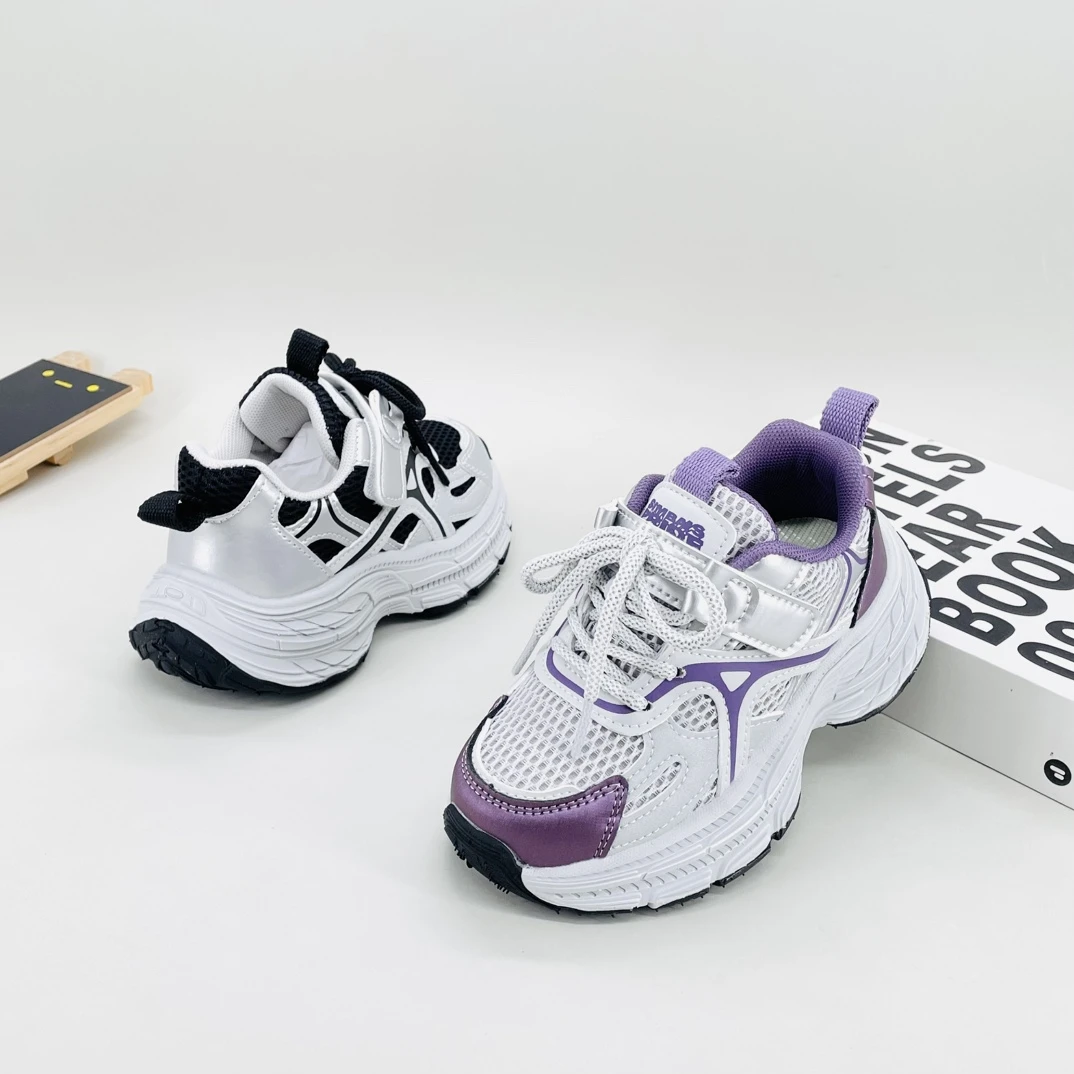 辛巴的荣耀2025春款网面运动鞋休闲鞋运动风时尚透气春季老爹鞋