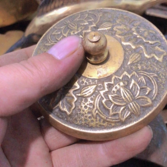 牧***下闪电购铜摆件工艺品