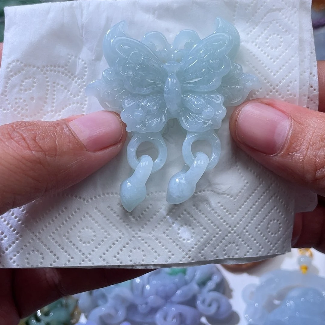 颈饰未镶嵌翡翠翡玉缘翡翠
