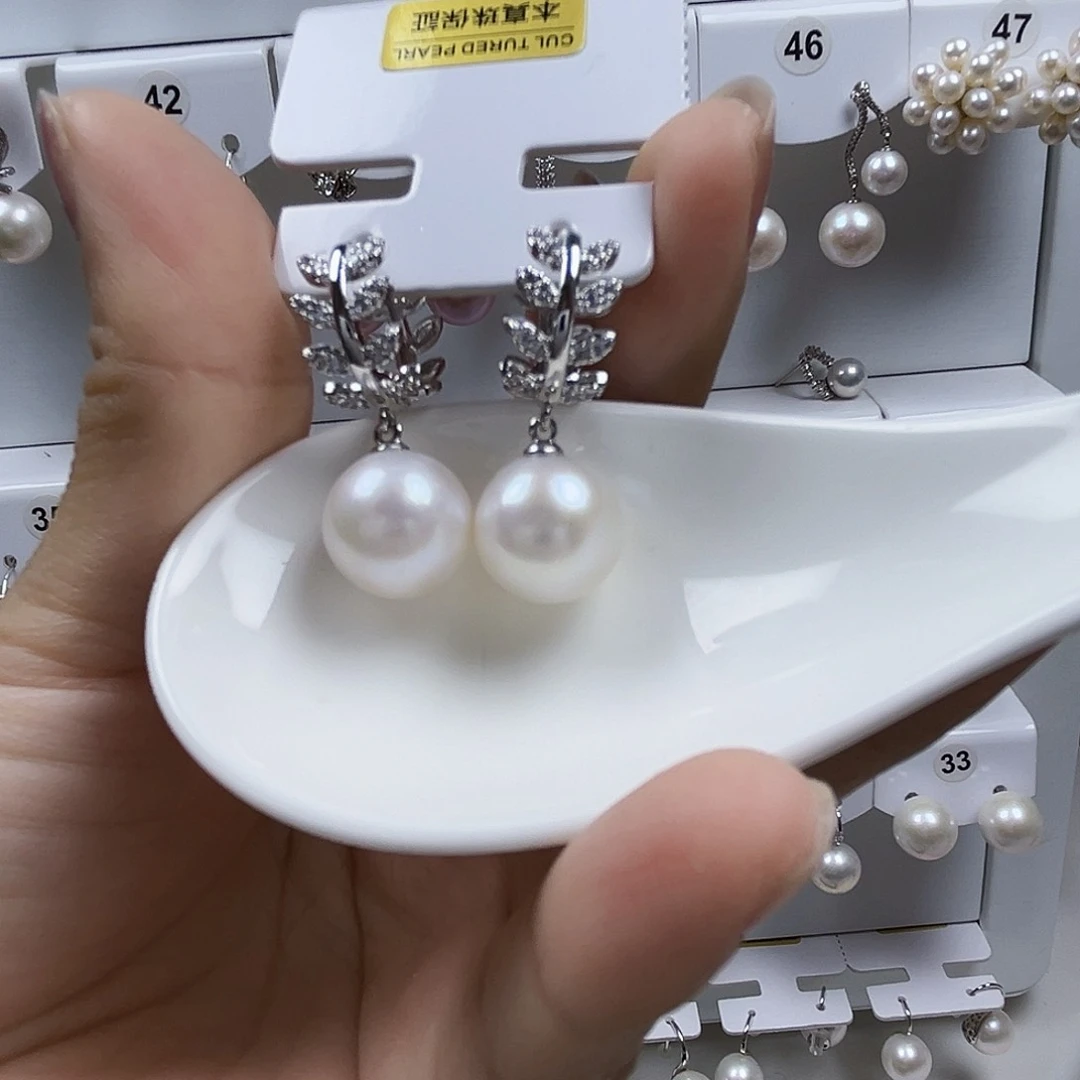 未镶嵌耳钉淡水珍珠