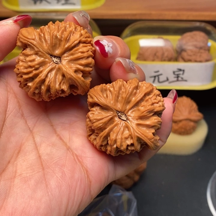 水***手文玩核桃吊坠42涿鹿南疆石