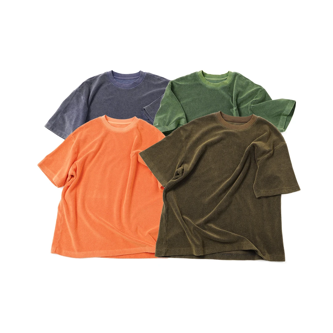 【小三角宽松T恤】YSTX5A146舒适高级感休闲百搭新款水洗宽松T恤