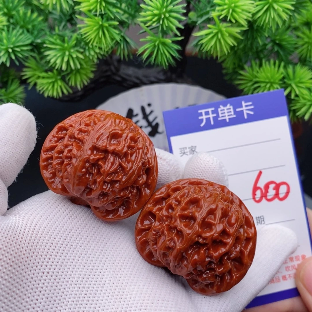 文玩核桃把件42宫灯600