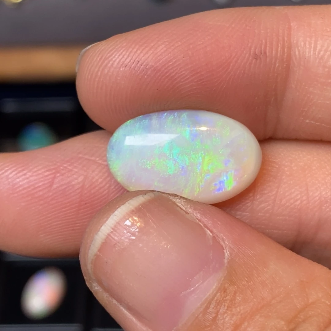 欧泊珠宝奇石银S925镶嵌小****N