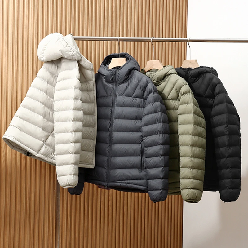 冬季连帽男士户外休闲百搭保暖棉衣外套P棉防风防泼水棉服DM2601