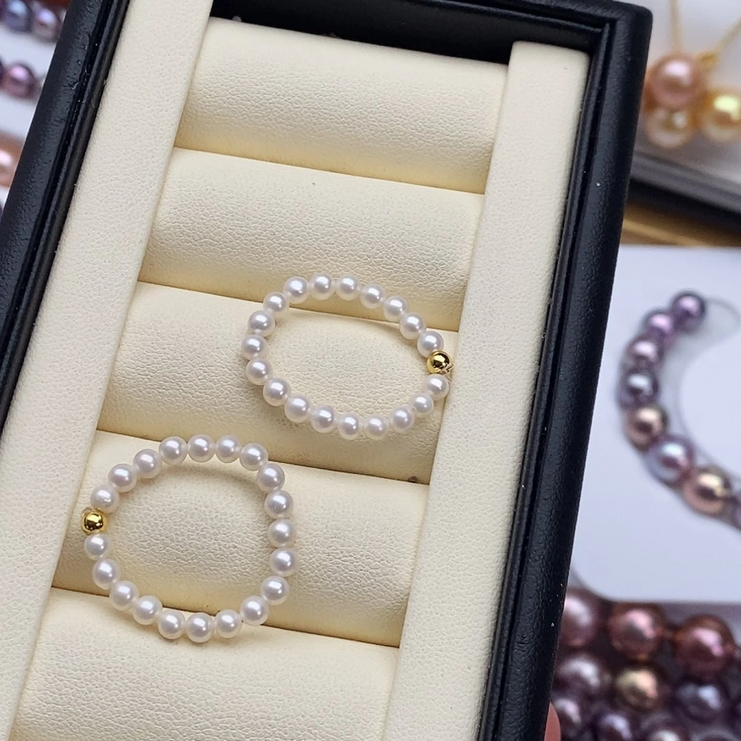 颈饰合金淡水珍珠