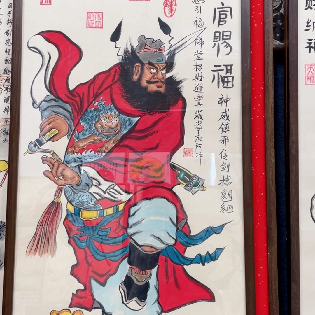 国画《****赁字画作品原文月华