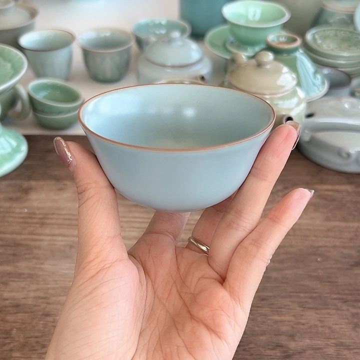小米茶器龙泉青瓷