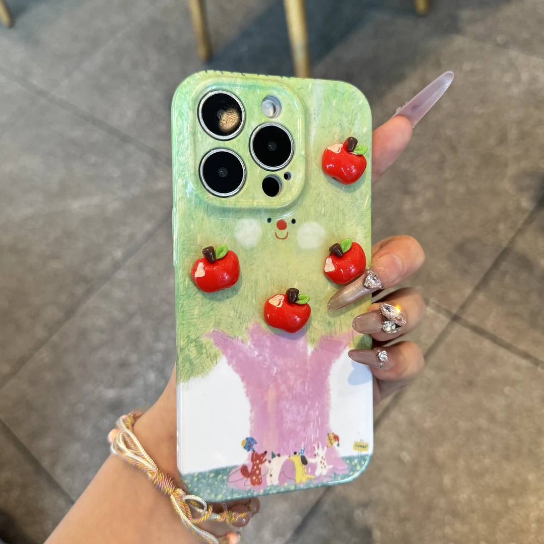 奥菲顿环绕动物苹果公仔适用iPhone16菲林手机壳华为vivo小米oppo