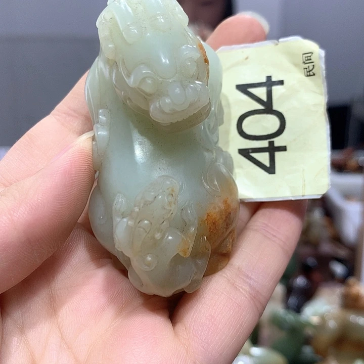 计***青颈饰未镶嵌和田玉