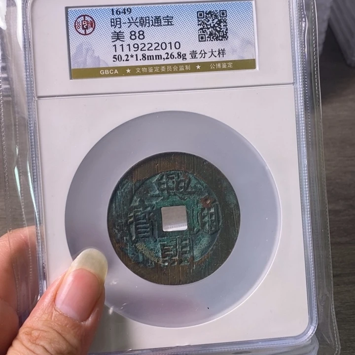 铜A闻博文化兴朝通宝