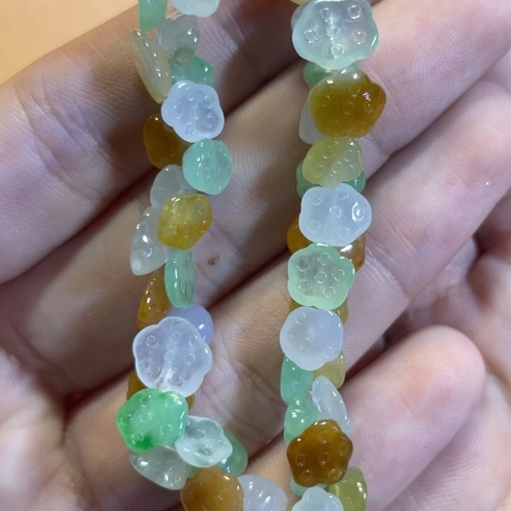 定制翡翠未镶嵌莲蓬