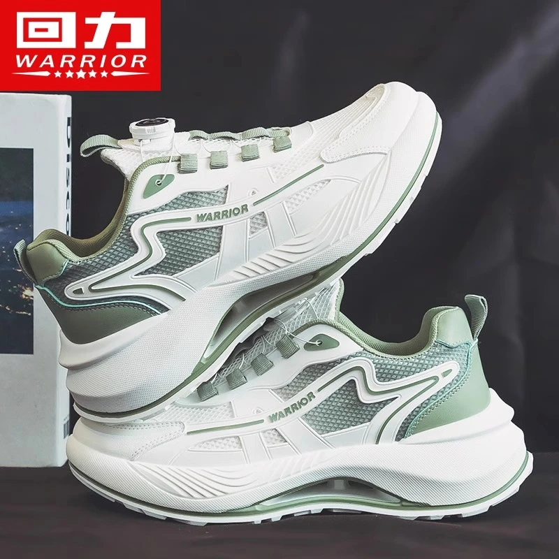 回力男鞋2025新款春季透气男款潮流休闲鞋超轻减震跑步运动鞋子男