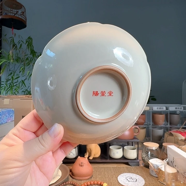 紫砂茶叶罐草木灰壶承