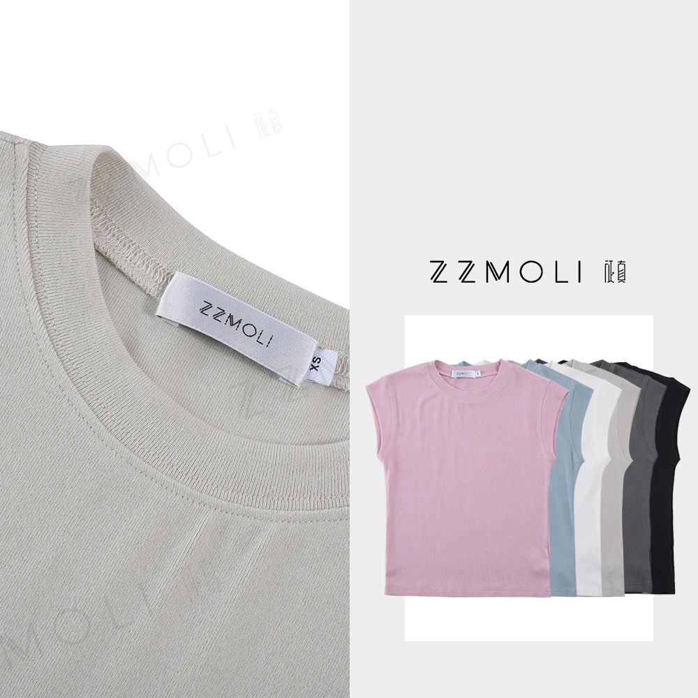 ZZMOLI小个子“小飞袖”T恤女款短袖夏季新款洋气休闲衣服ZBY90022