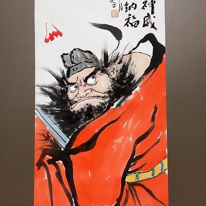 国画唐国良 手绘原创