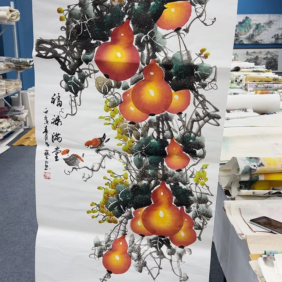 国画纯手绘作品欣赏