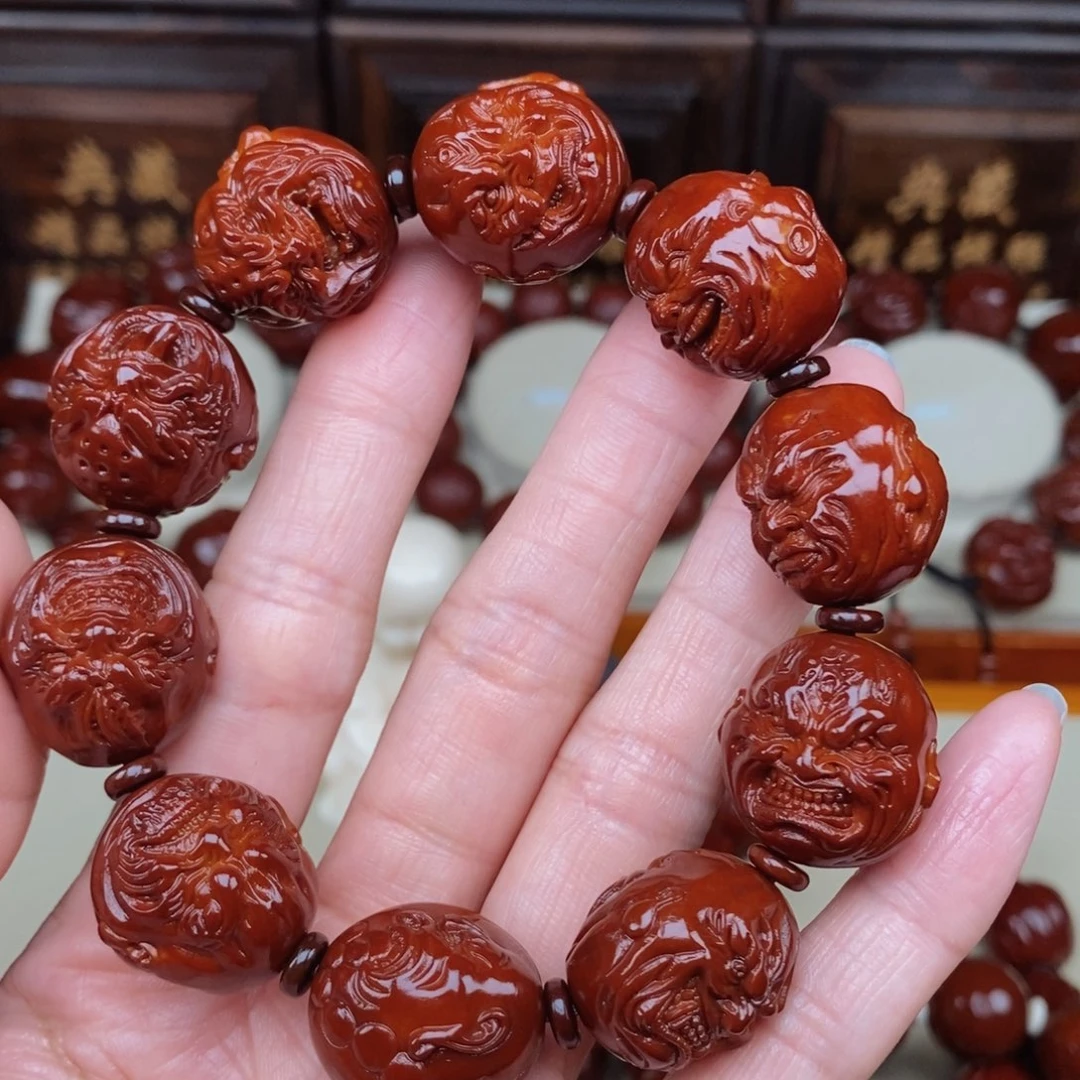 橄榄核手串漫***人恶僧，