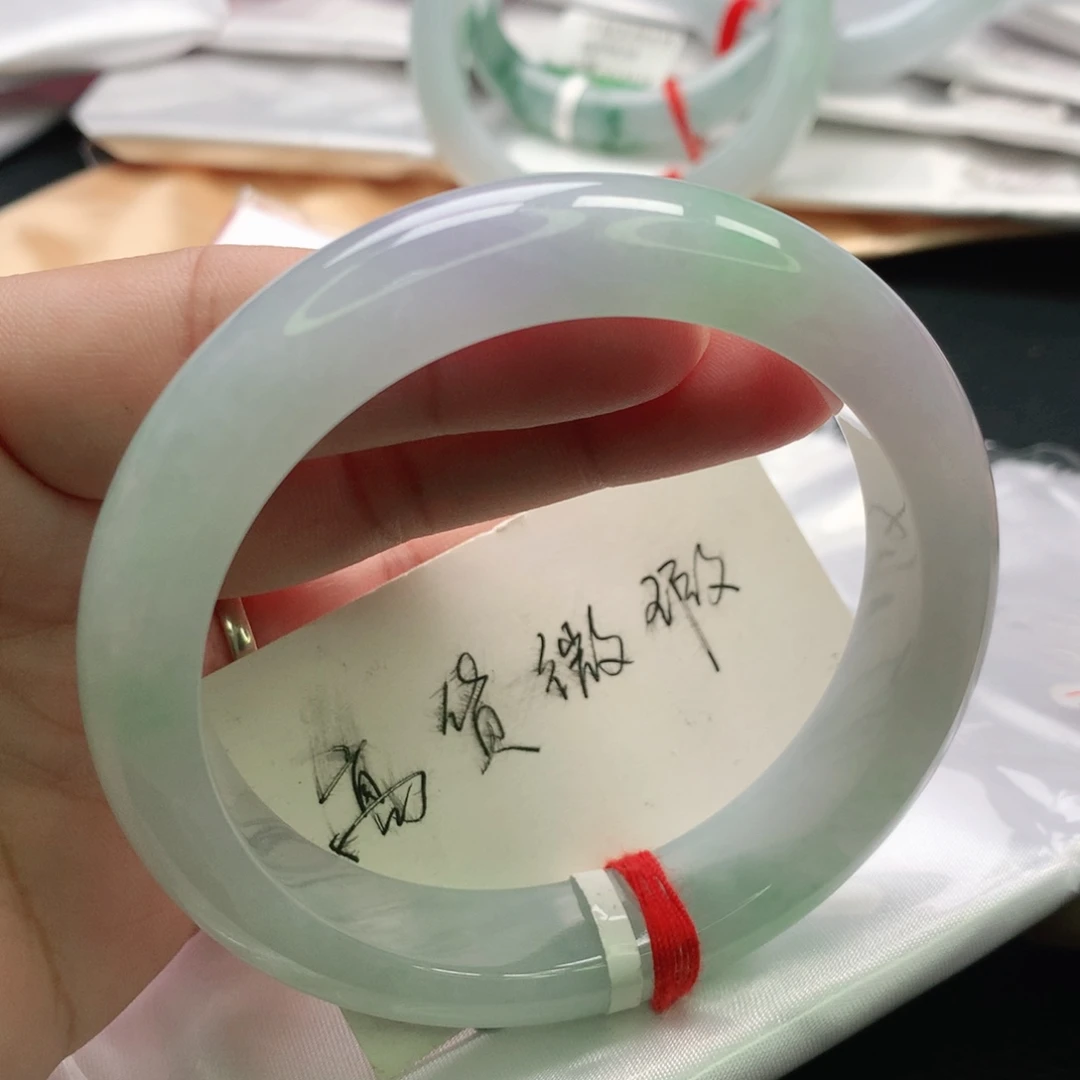 翡翠未镶嵌手镯缅甸59.60