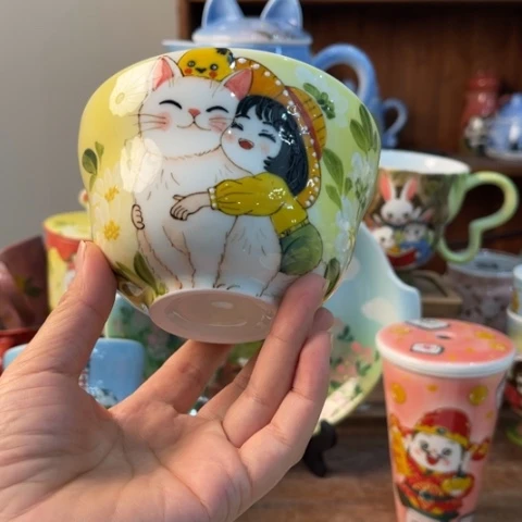 炉景德镇釉下手绘陶瓷